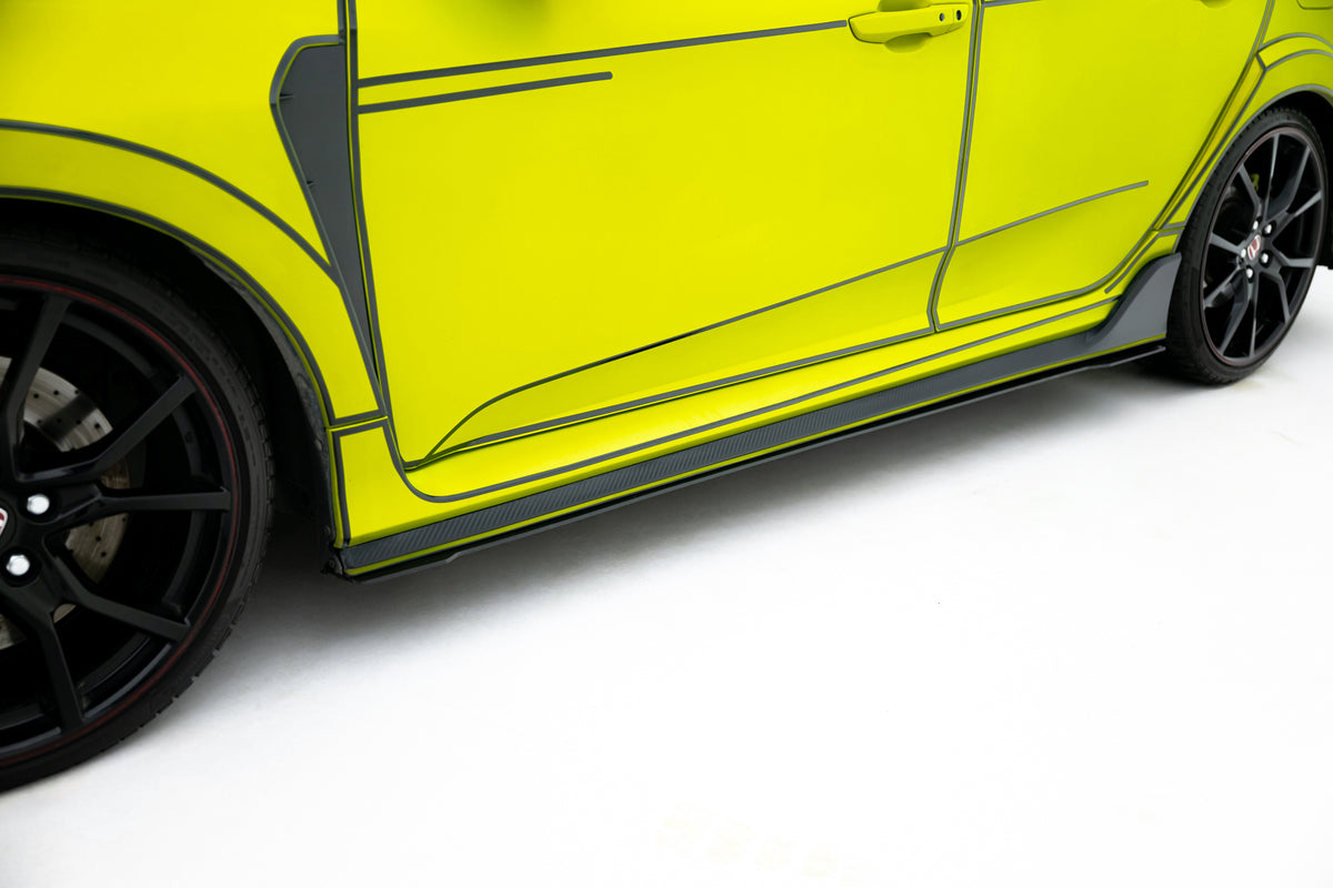 Sport Street+ Seitenschweller Leisten passend für Honda Civic Type-R Mk10 / Mk10 Facelift – Ansicht 1