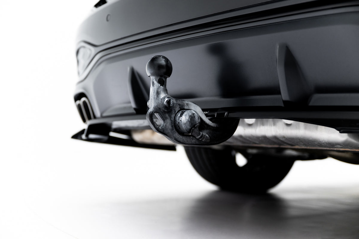 Street+ Mittlerer Diffusor RACE V.2 passend für Audi A6 S-Line C9 schwarz Hochglanz – Ansicht 6