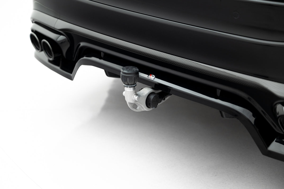 Street+ Mittlerer Diffusor RACE passend für Mercedes-AMG GLC 43 X254 schwarz Hochglanz – Ansicht 4