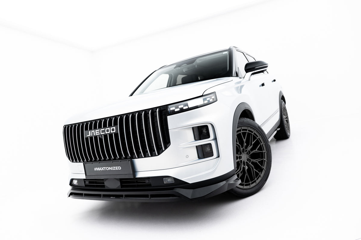 Street+ Spoilerlippe Front Ansatz passend für Jaecoo 7 Mk1 schwarz Hochglanz – Ansicht 2