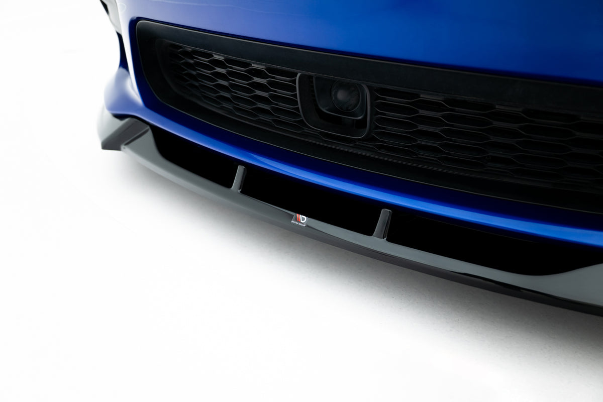 Street+ Spoilerlippe Front Ansatz passend für Dodge Charger RT Scat Pack Widebody Mk3 Facelift schwarz Hochglanz – Ansicht 5