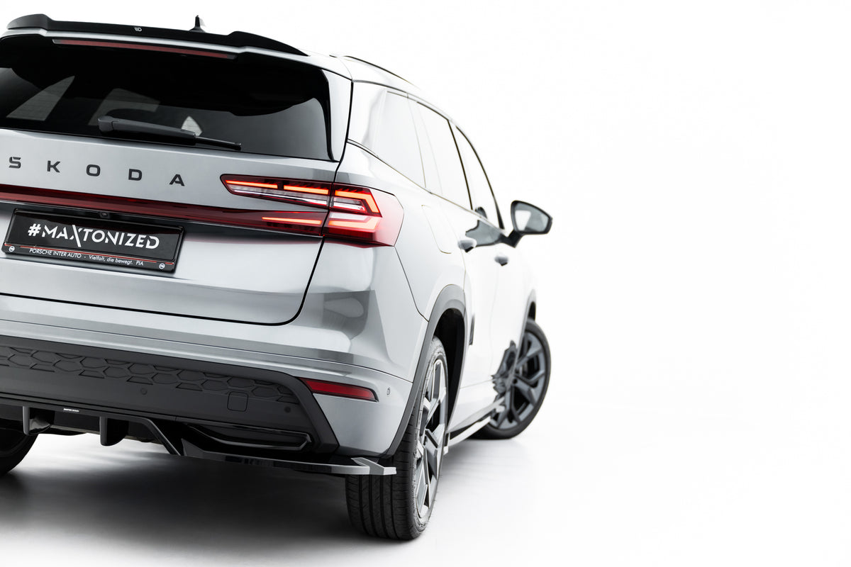 Street+ Mittlerer Diffusor RACE passend für Skoda Kodiaq Sportline Mk2 schwarz Hochglanz – Ansicht 5