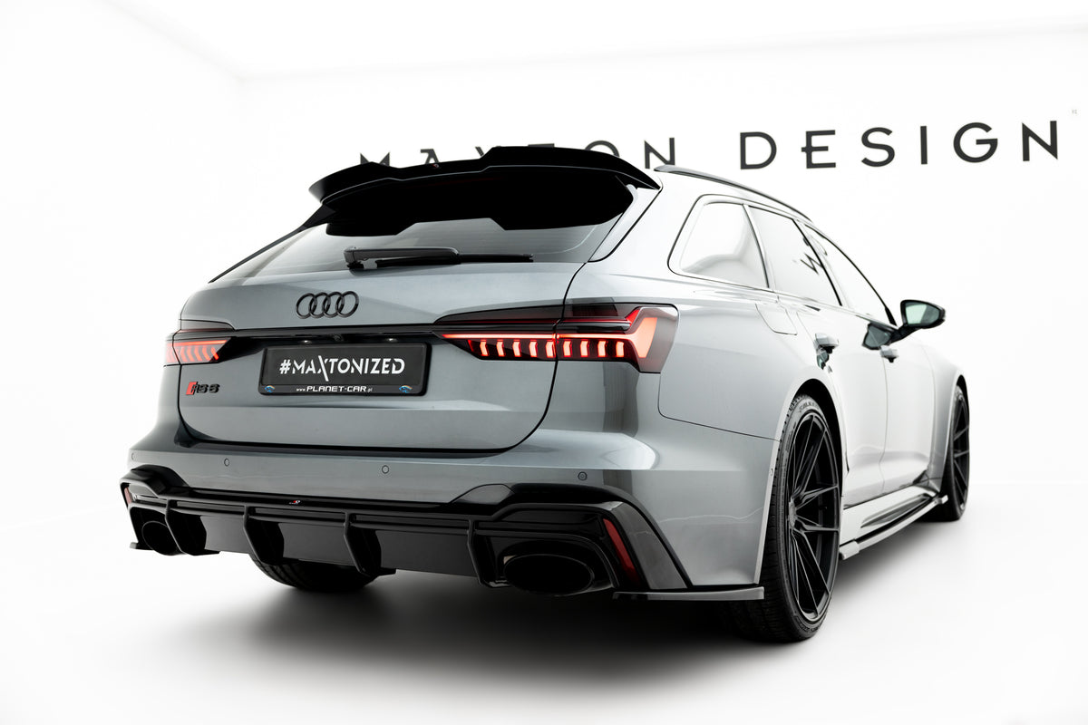 Heckspoiler Lippe V.2 Audi RS6 C8 / C8 Facelift schwarz Hochglanz – Ansicht 1