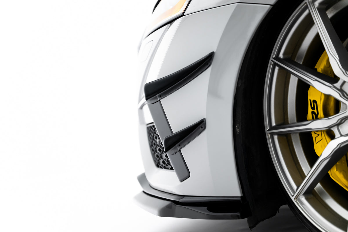Stoßstangen Flaps Wings vorne Canards passend für Skoda Octavia RS Mk4 – Ansicht 3
