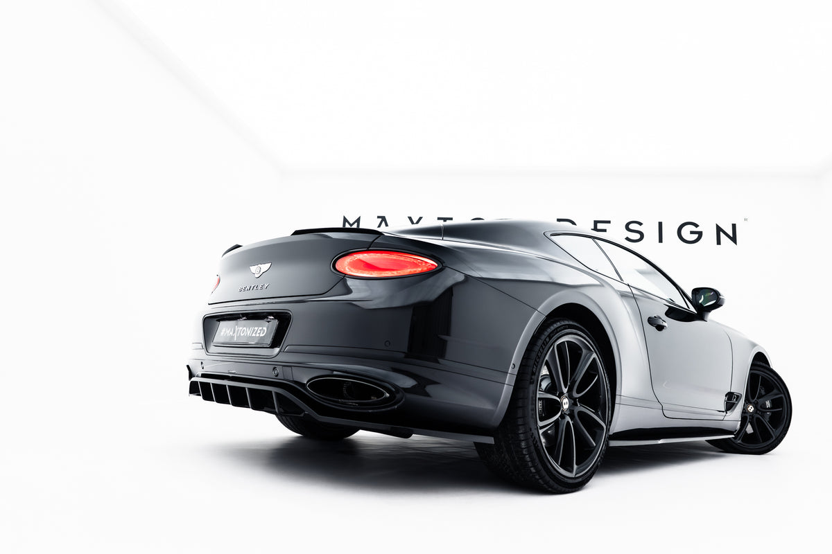 Street+ Mittlerer Diffusor RACE passend für Bentley Continental GT Coupe Mk3 schwarz Hochglanz – Ansicht 1