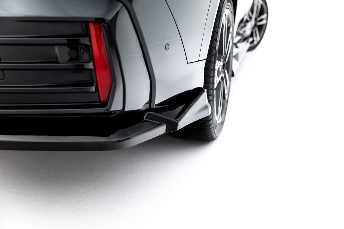 Street+ Mittlerer Diffusor RACE passend für BMW X2 M-Paket / iX2 U10 schwarz Hochglanz – Ansicht 1