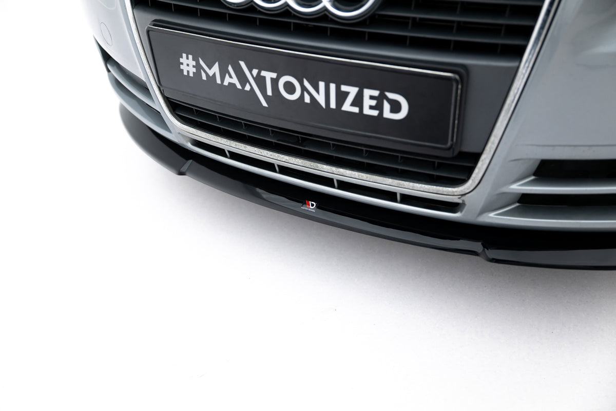 Front Diffuser V.2 Audi A4 B7 schwarz Hochglanz – Ansicht 3