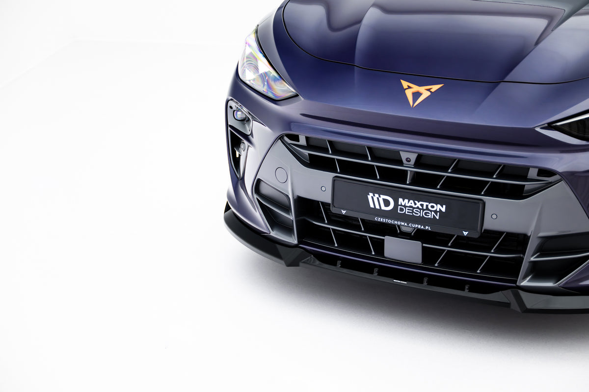 Street+ Spoilerlippe Front Ansatz V.1 passend für Cupra Terramar Mk1 schwarz Hochglanz – Ansicht 9