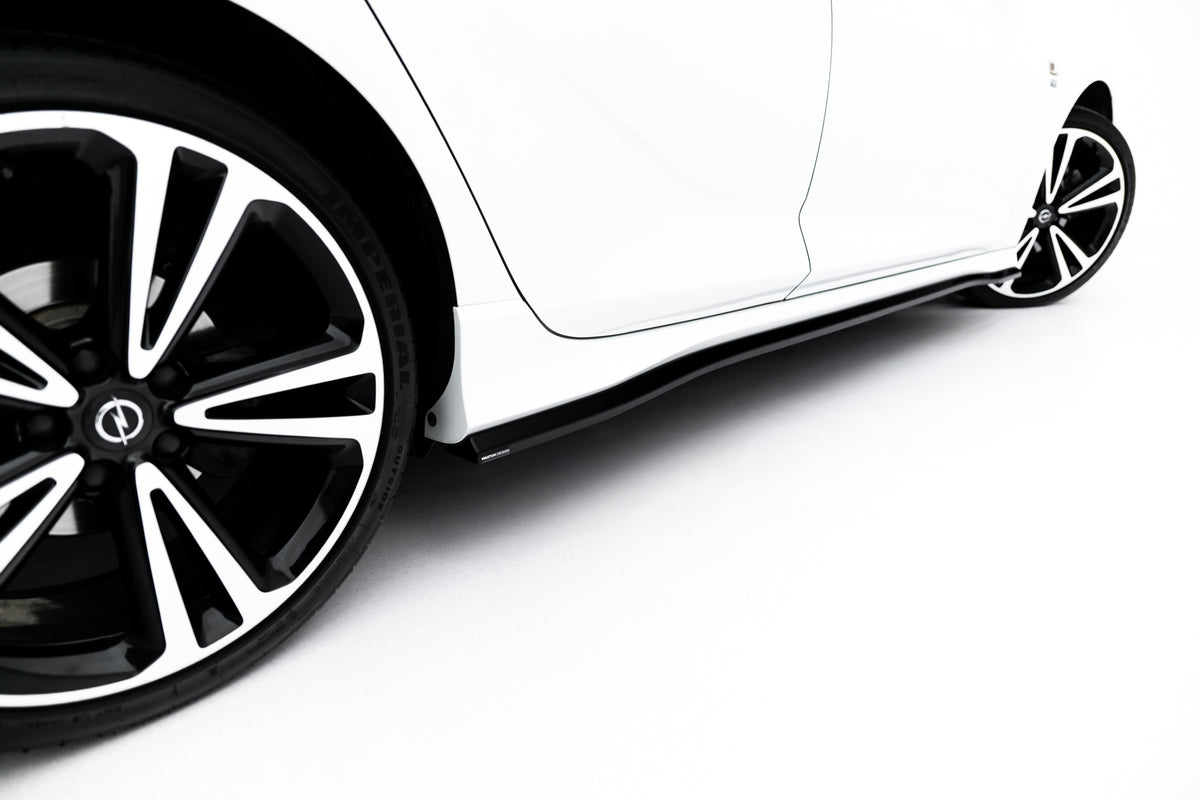 Street+ Seitenschweller Leisten passend für Opel Insignia OPC-Line Mk2 schwarz Hochglanz – Ansicht 3
