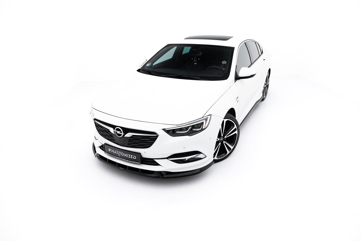 Street+ Spoilerlippe Front Ansatz passend für Opel Insignia OPC-Line Mk2 schwarz Hochglanz – Ansicht 2