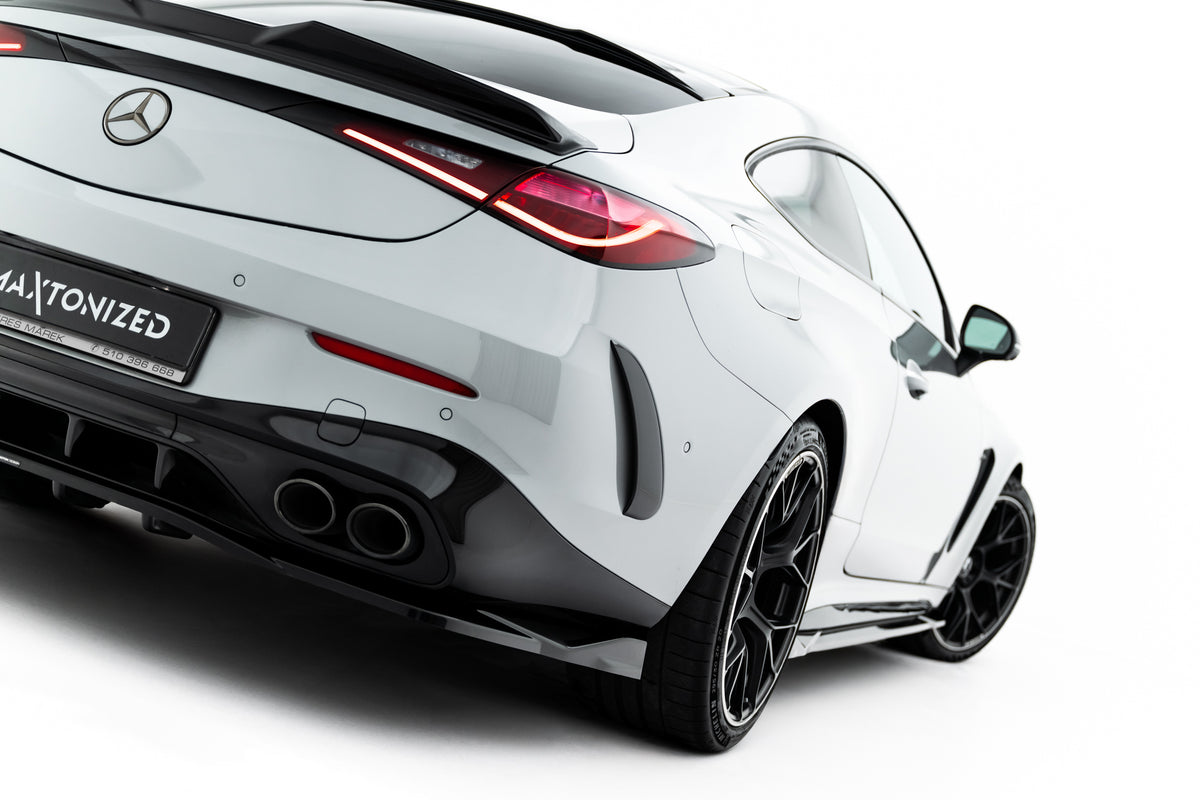 Street+ Mittlerer Diffusor RACE passend für Mercedes-AMG CLE 53 Aero C236 schwarz Hochglanz – Ansicht 5