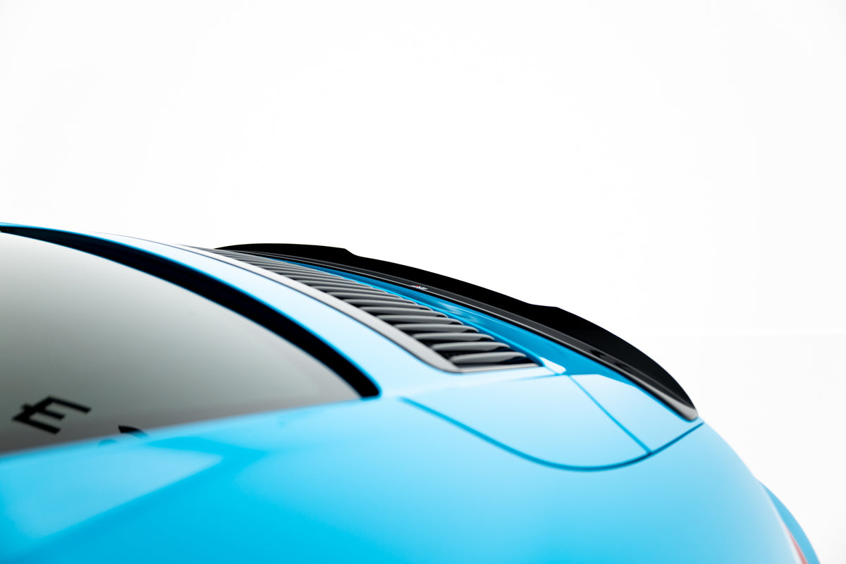 Heckspoiler Lippe Porsche 911 Carrera 991 Facelift schwarz Hochglanz – Ansicht 6