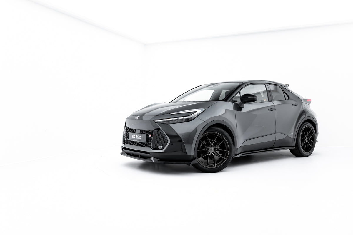 Street+ Seitenschweller Leisten passend für Toyota C-HR Mk2 schwarz Hochglanz – Ansicht 4