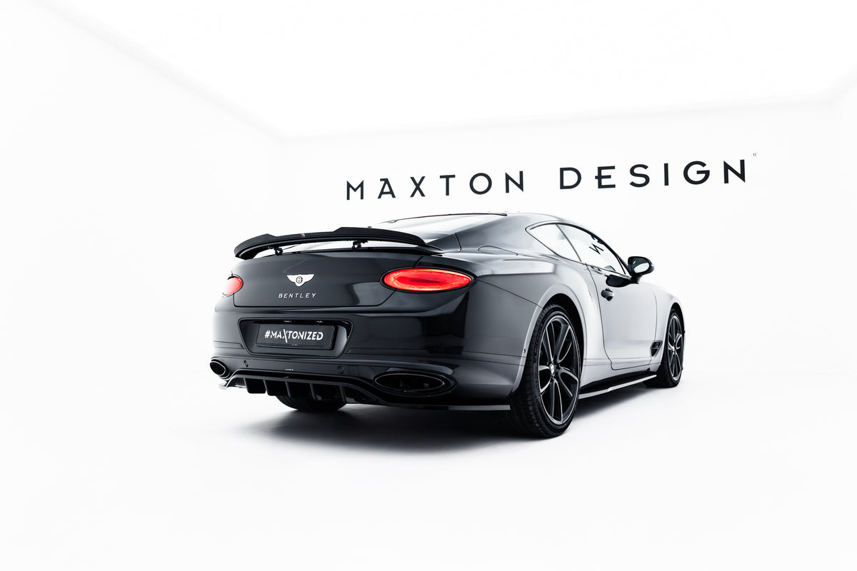 Heckspoiler Lippe  Bentley Continental GT Coupe Mk3 schwarz Hochglanz – Ansicht 1