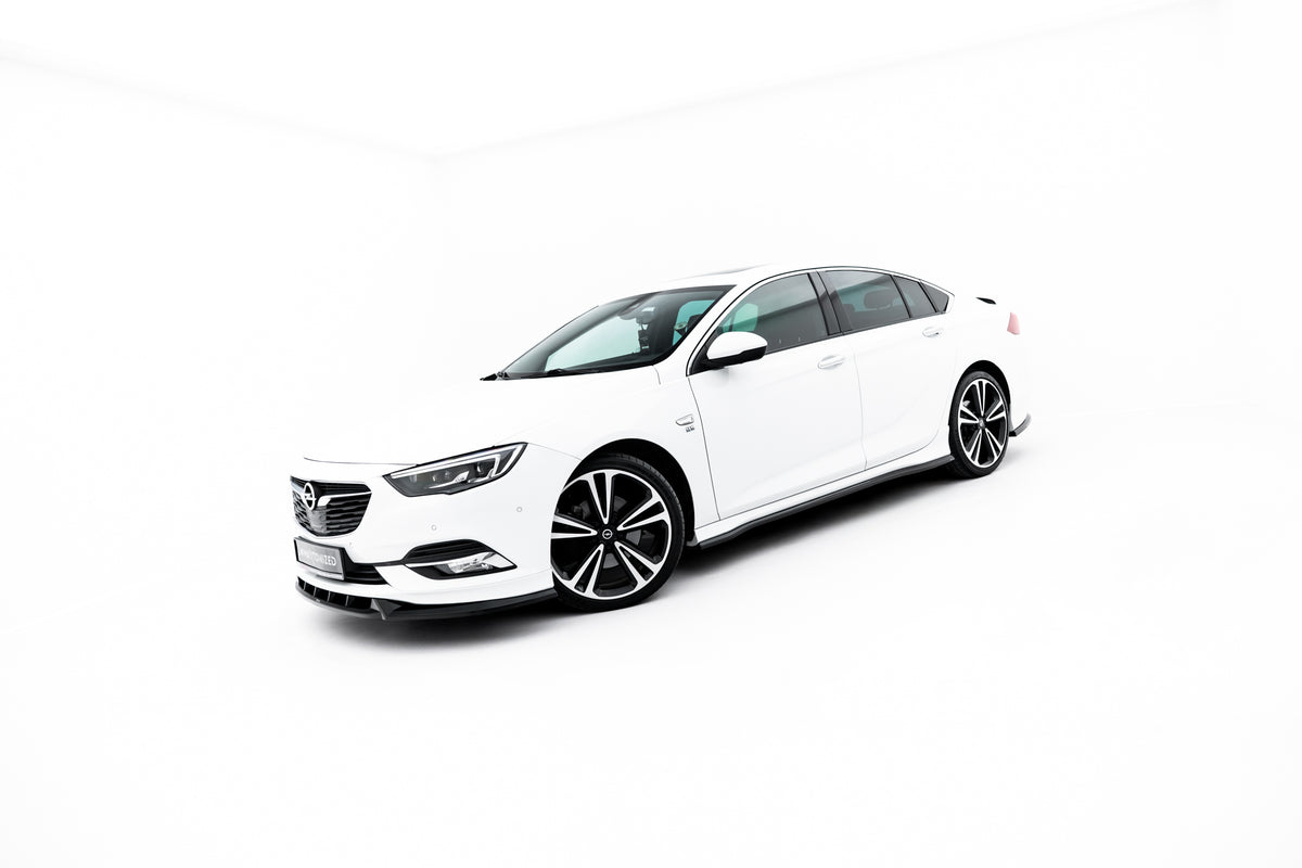 Street+ Seitenschweller Leisten passend für Opel Insignia OPC-Line Mk2 schwarz Hochglanz – Ansicht 1