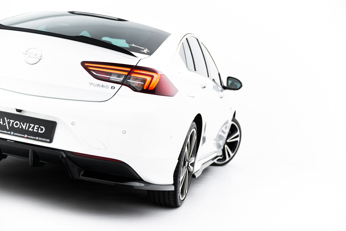 Street+ Mittlerer Diffusor RACE passend für Opel Insignia OPC-Line Mk2 schwarz Hochglanz – Ansicht 5
