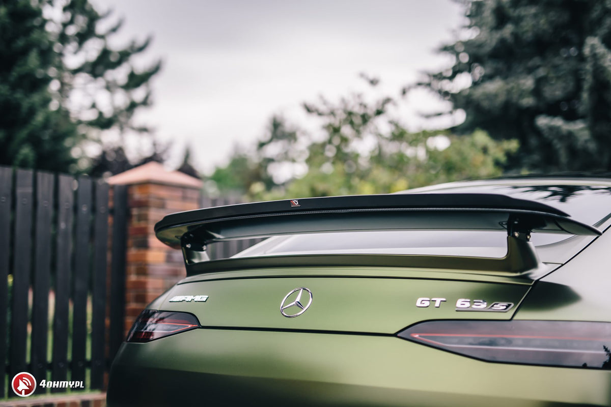 Heckspoiler Lippe Mercedes-AMG GT 63S 4-Door Coupe X290 schwarz Hochglanz – Ansicht 4