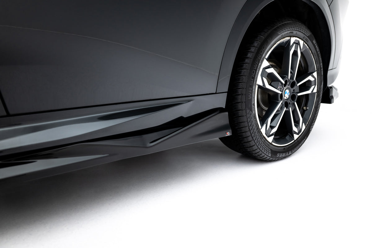 Street+ Seitenschweller Leisten passend für BMW X2 M35i U10 schwarz Hochglanz – Ansicht 5
