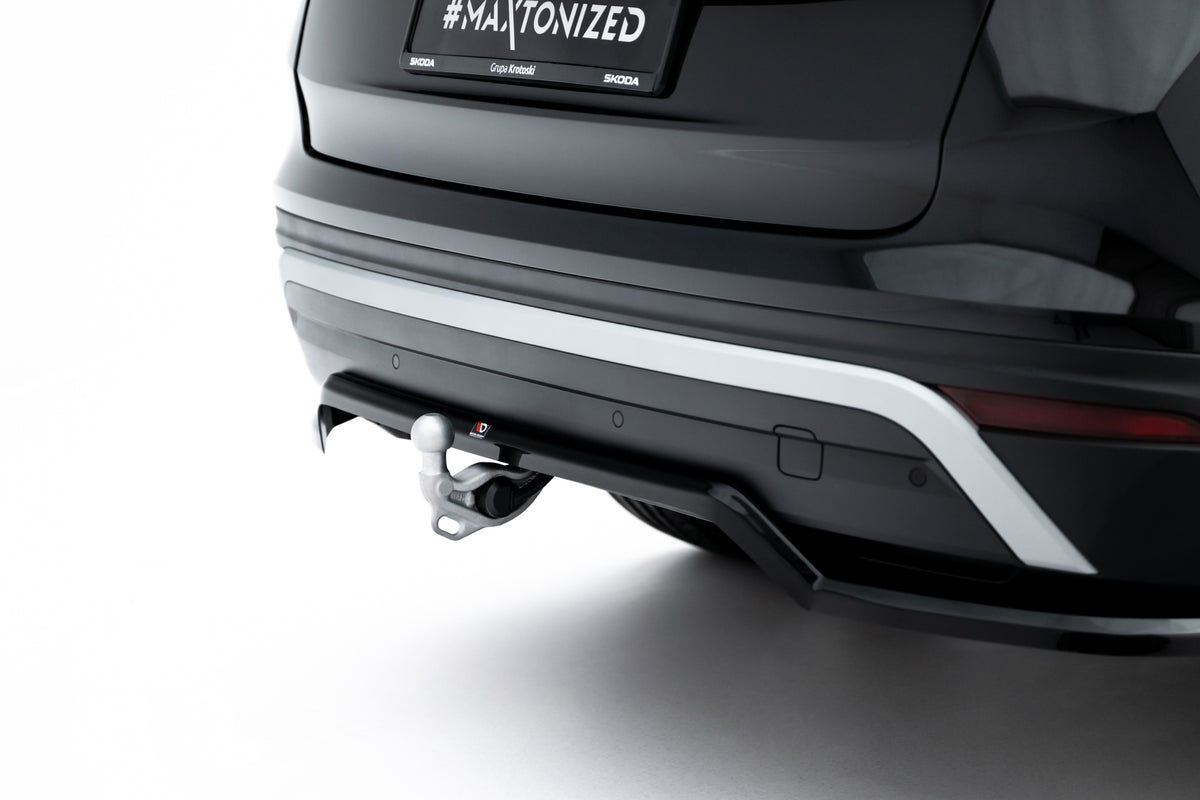 Street+ Mittlerer Diffusor RACE passend für Skoda Kodiaq Mk2 schwarz Hochglanz – Ansicht 4