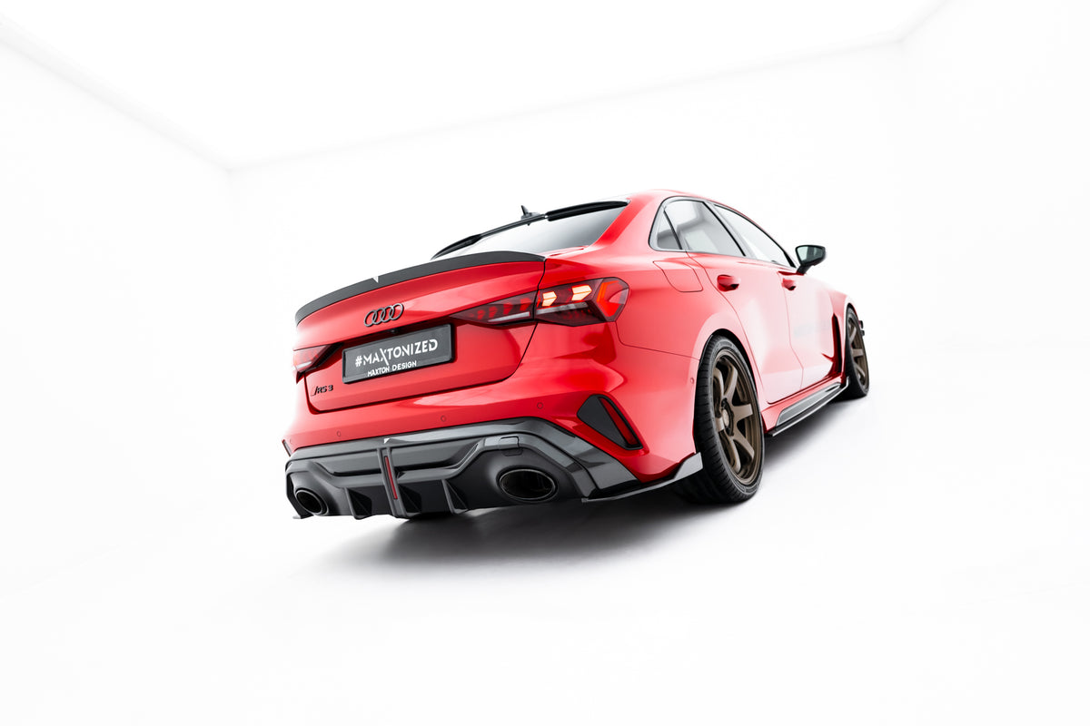 Prepreg Carbon Fiber Heckklappenspoiler V.2 Audi RS3 / S3 / A3 S-Line / A3 Limousine 8Y Facelift – Ansicht 7