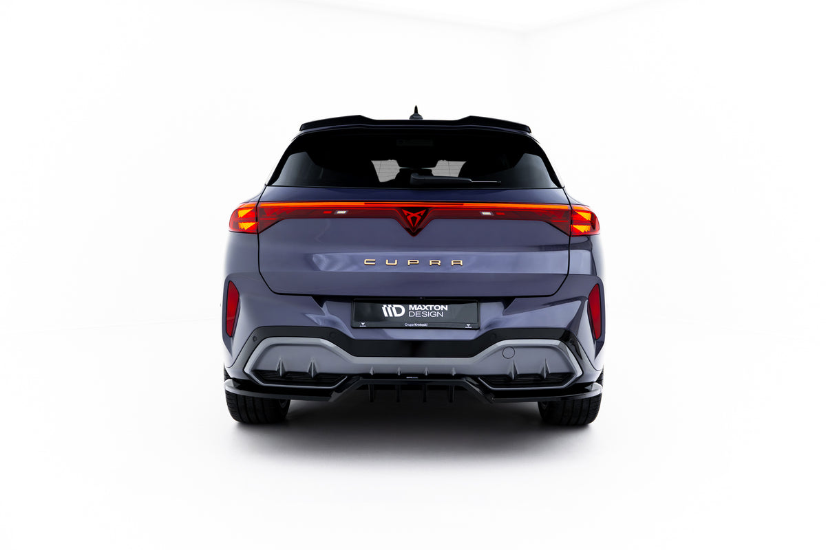 Street+ Mittlerer Diffusor RACE V.2 passend für Cupra Terramar Mk1 (Version ohne Anhängerkupplung) schwarz Hochglanz – Ansicht 3