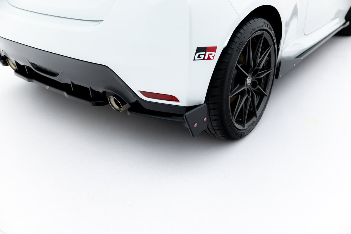 Heck Ansatz Flaps Diffusor V.2 + Flaps passend für Toyota GR Yaris Mk4 – Ansicht 1