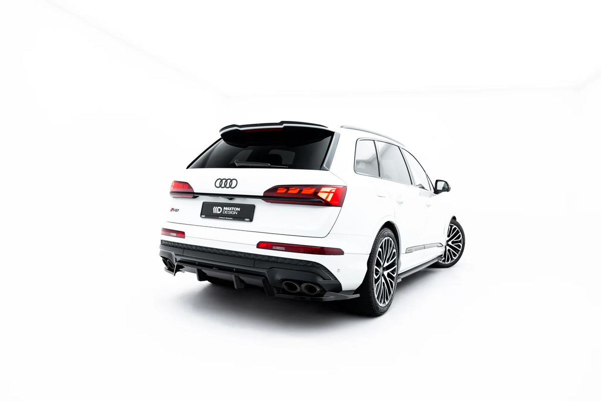 Street+ Mittlerer Diffusor RACE passend für Audi SQ7 Mk2 Facelift 2 schwarz Hochglanz – Ansicht 2