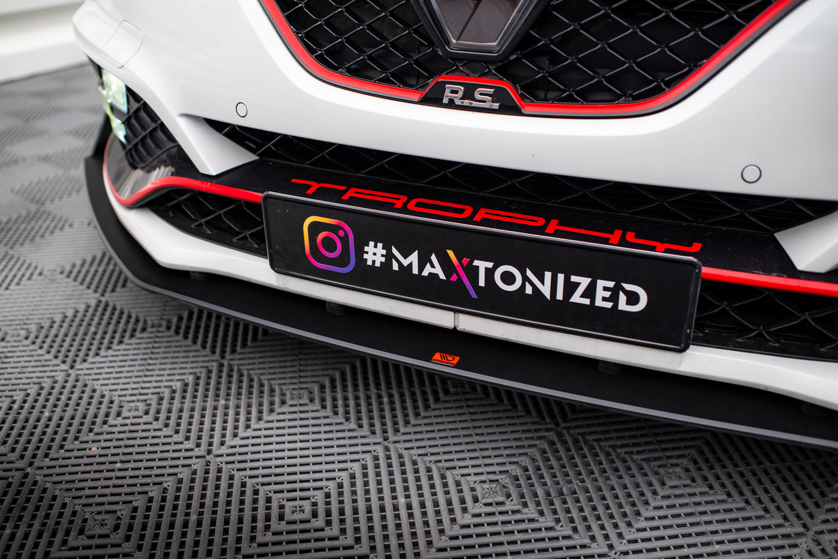 Street Pro Street+ Spoilerlippe Front Ansatz passend für Renault Megane RS Mk4 – Ansicht 3