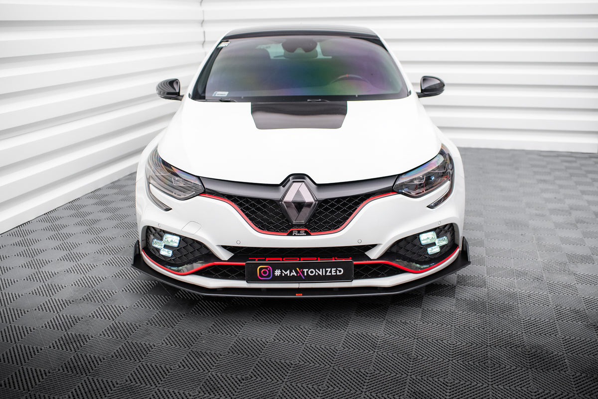 Street Pro Street+ Spoilerlippe Front Ansatz passend für Renault Megane RS Mk4 – Ansicht 1