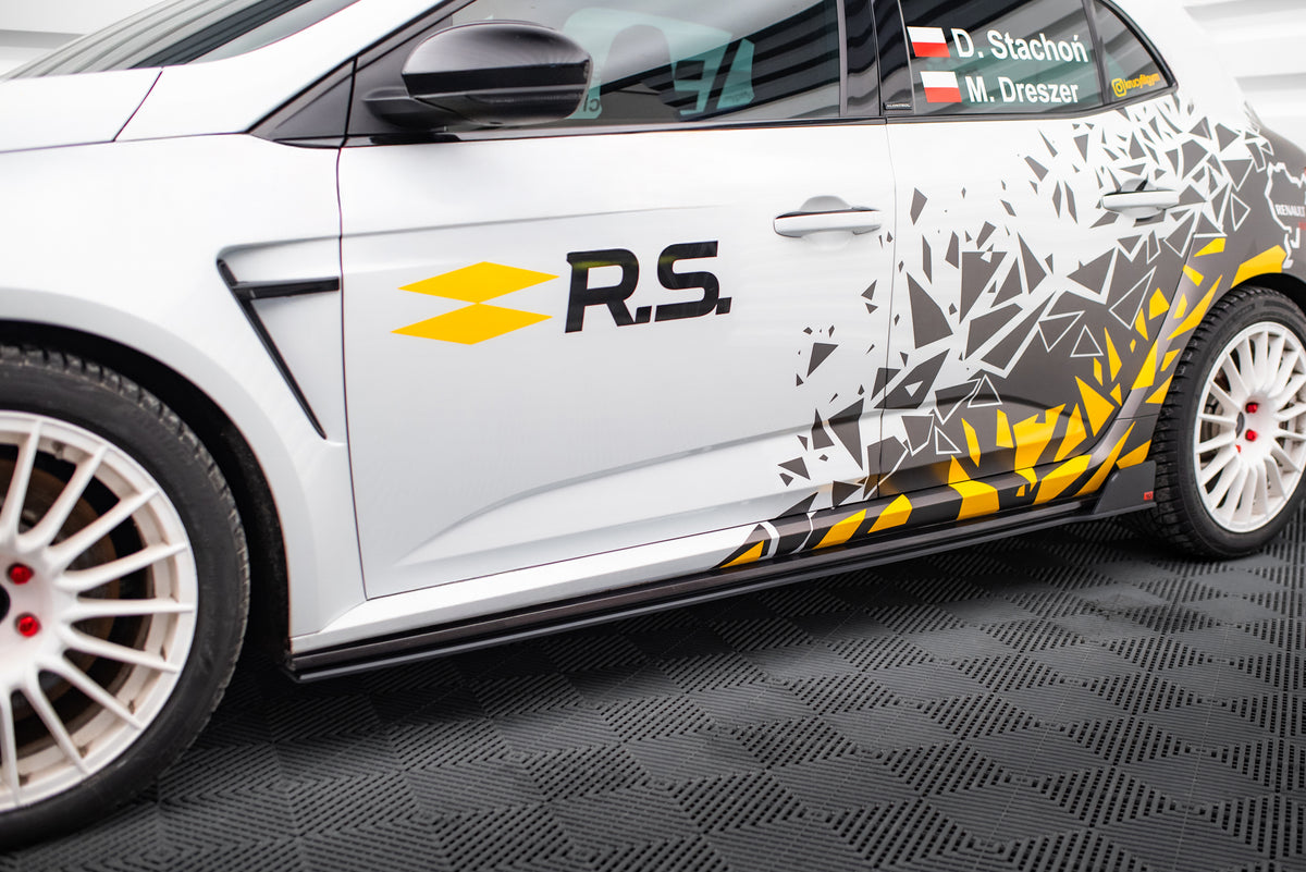 Street Pro Street+ Seitenschweller Leisten passend für Renault Megane RS Mk4 – Ansicht 2