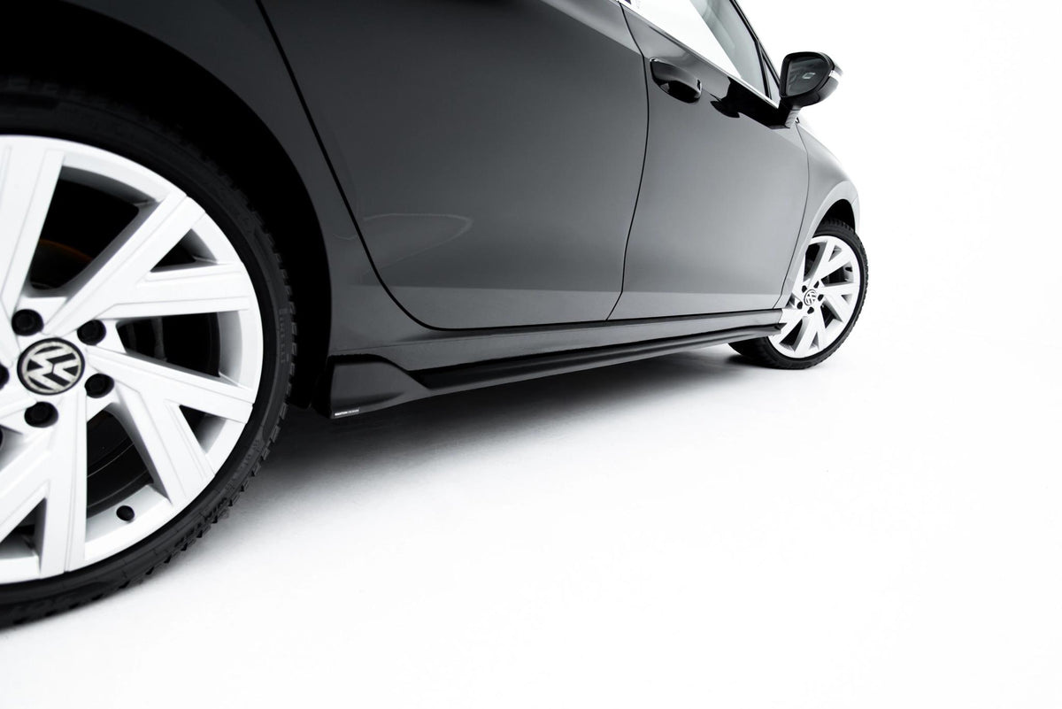 Street+ Seitenschweller Leisten passend für VW Golf Variant Mk8 Facelift schwarz Hochglanz – Ansicht 3