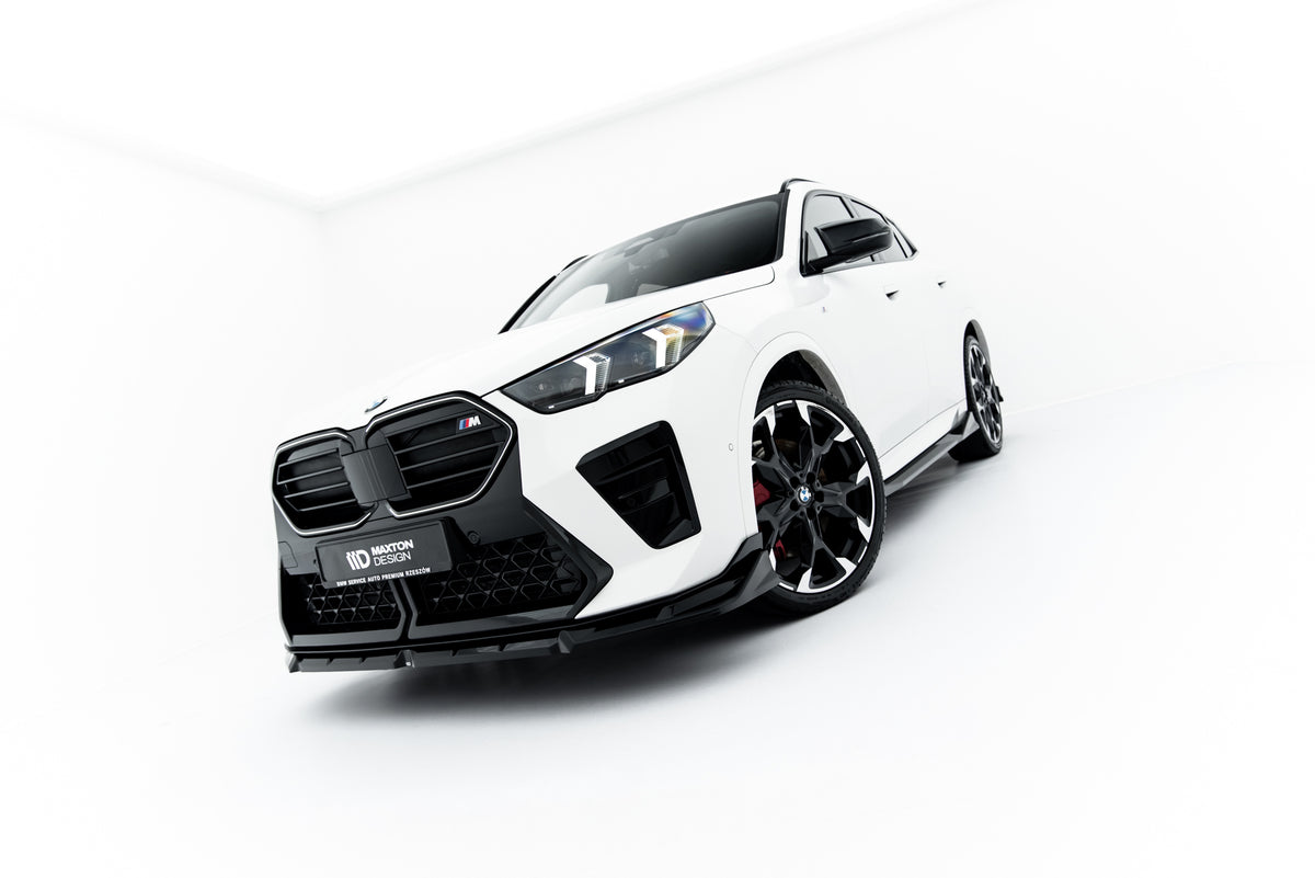 Street+ Spoilerlippe Front Ansatz passend für BMW X2 M35i U10 schwarz Hochglanz – Ansicht 2