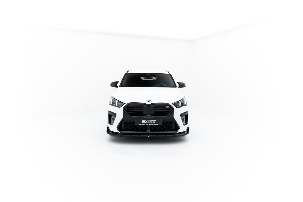 Street+ Spoilerlippe Front Ansatz passend für BMW X2 M35i U10 schwarz Hochglanz – Ansicht 5