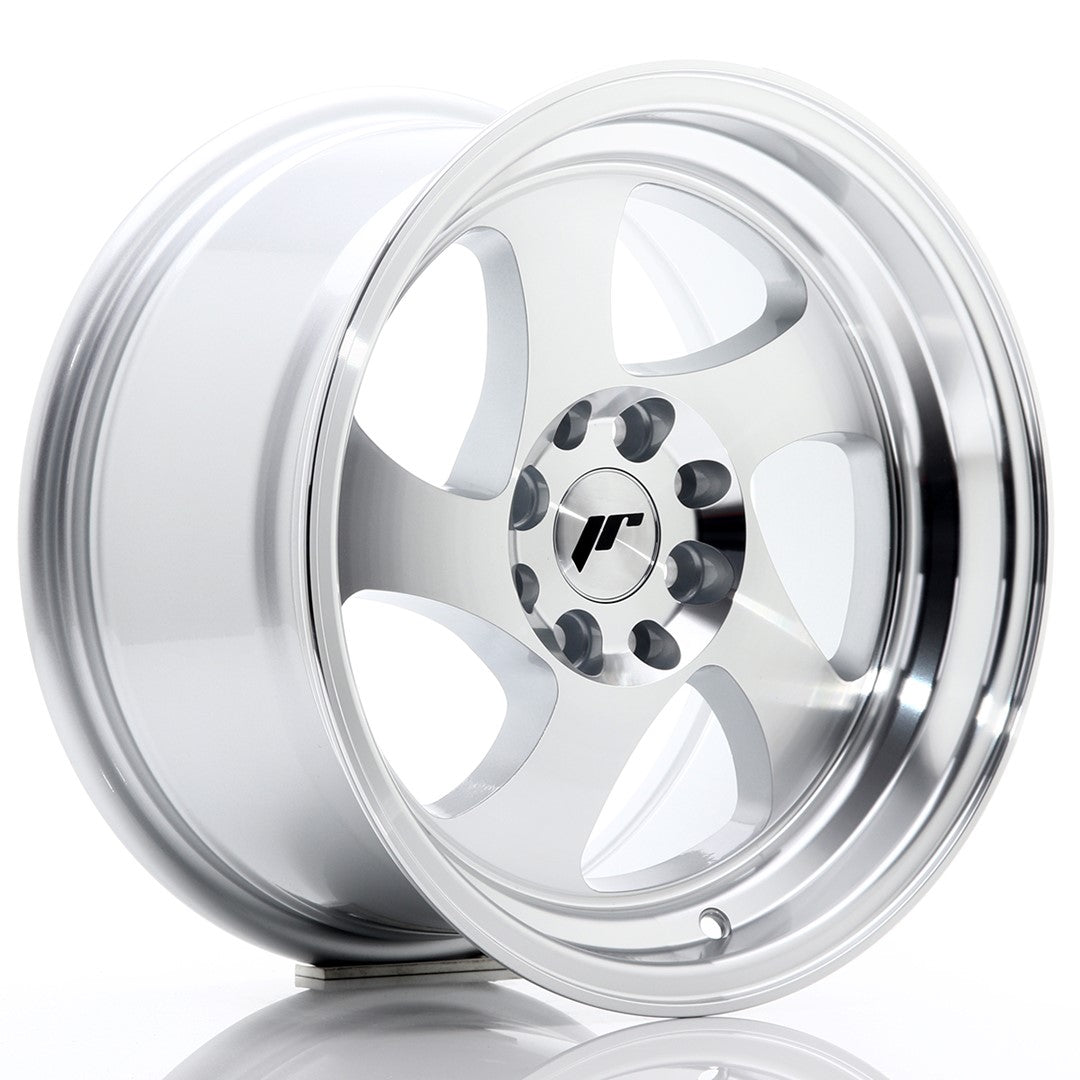 JR Wheels JR15 – Silver Machined Face