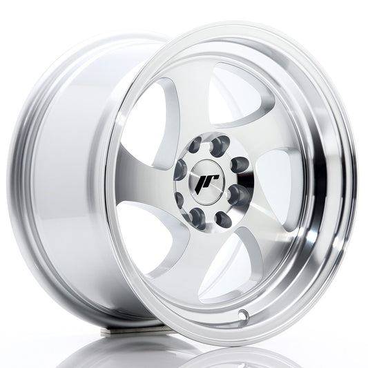 JR Wheels JR15 – Silver Machined Face