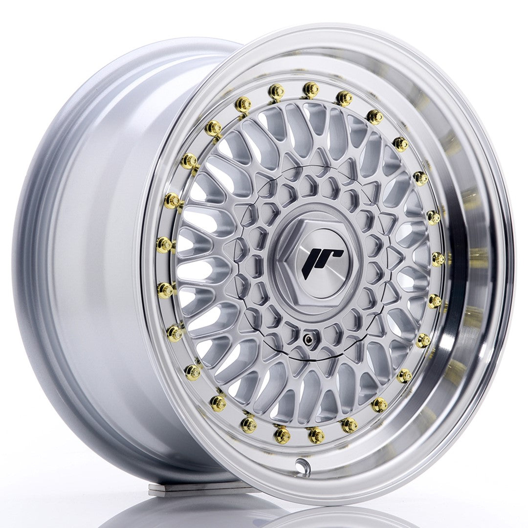 JR Wheels JR9 – Silver w/ Machined Lip
