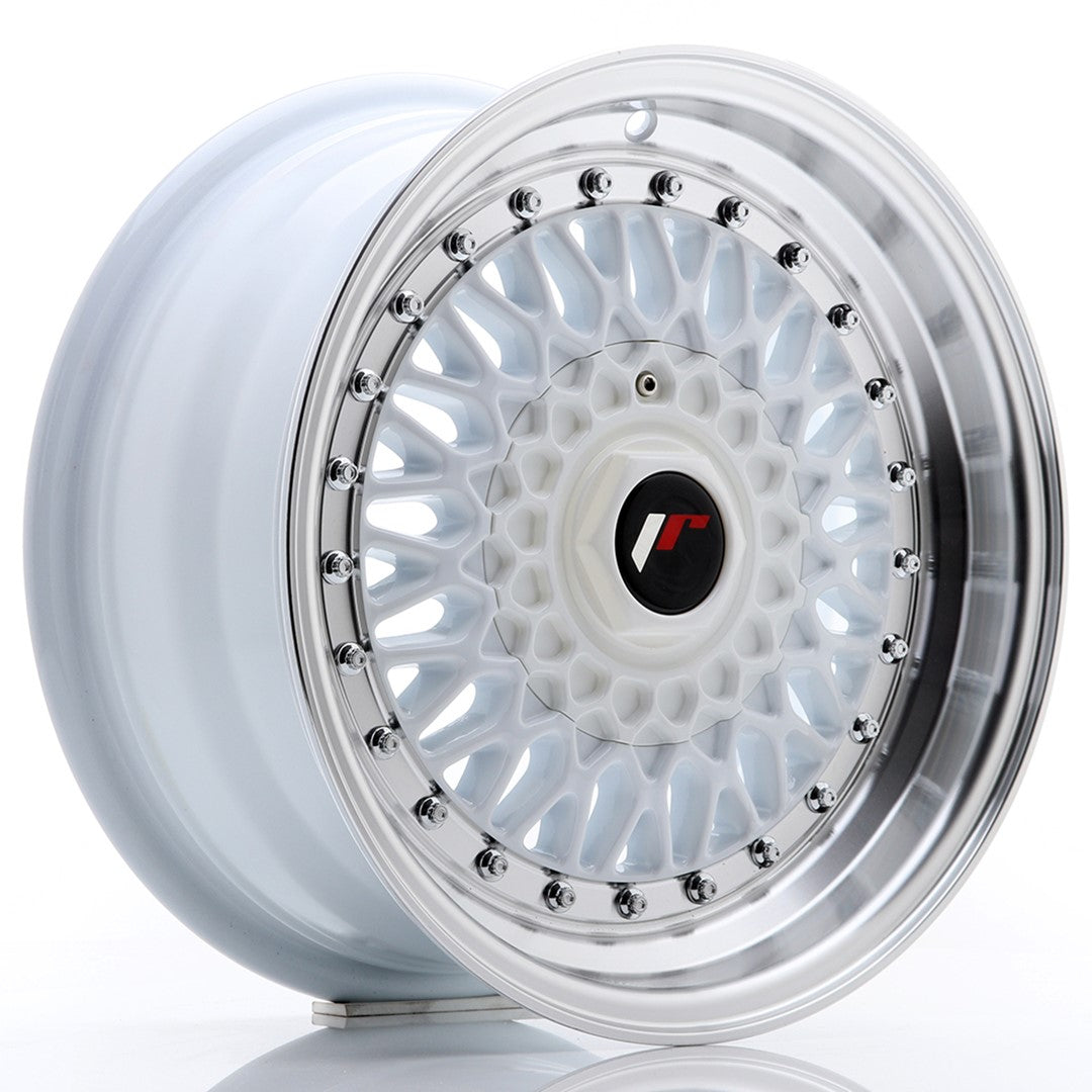 JR Wheels JR9 – White w/ Machined Lip