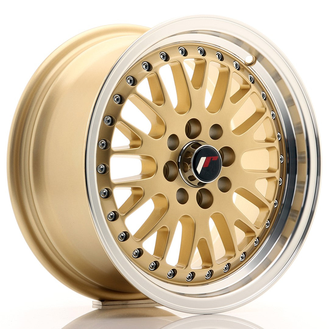 JR Wheels JR10 – Gold w/ Machined Lip