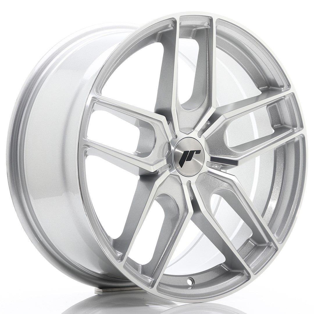 JR Wheels JR25 – Silver Machined Face