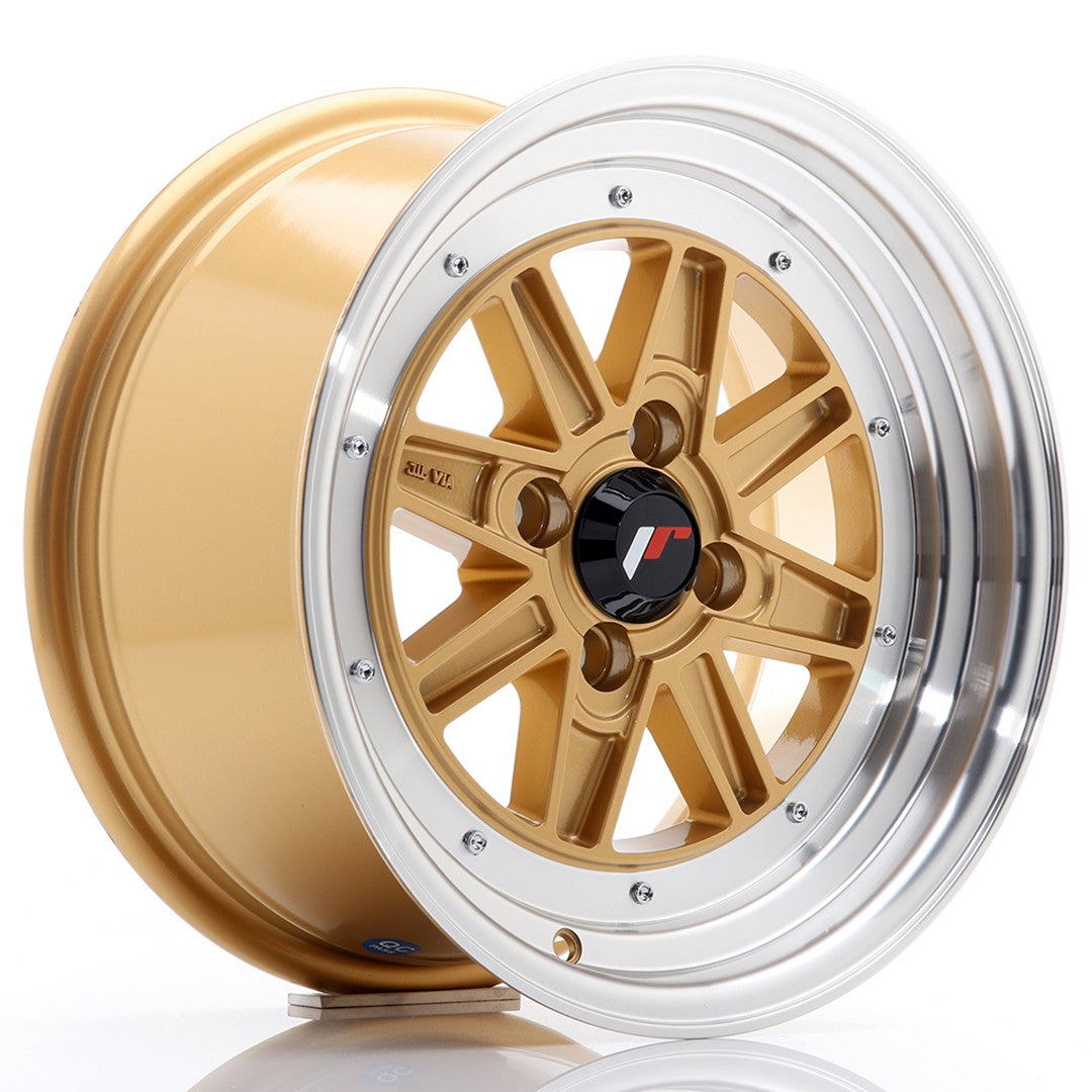 JR Wheels JR31 – Gold w/ Machined Lip