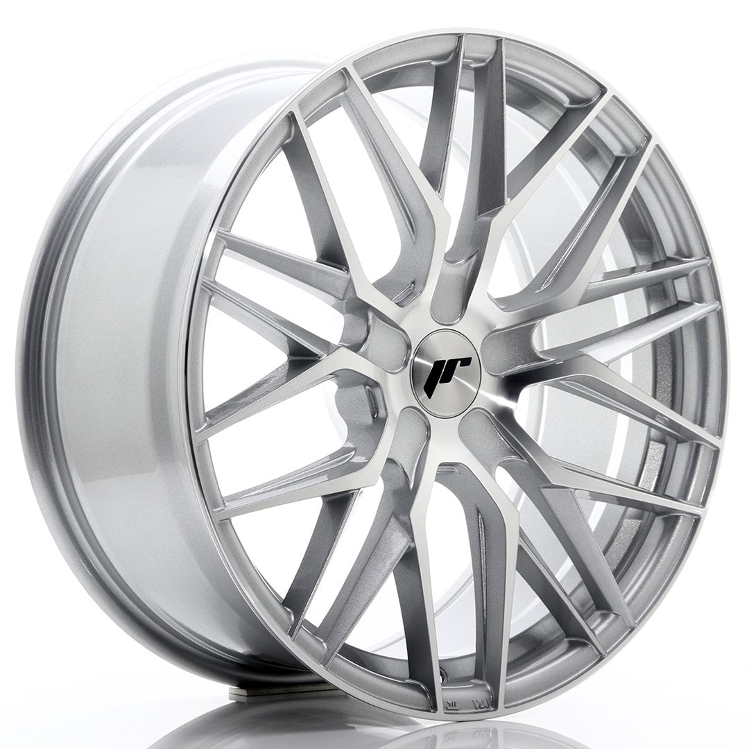 JR Wheels JR28 – Silver Machined