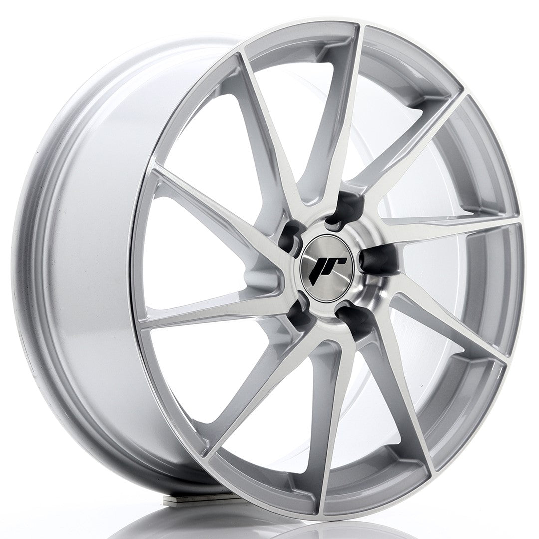 JR Wheels JR36 – Silver Brushed Face