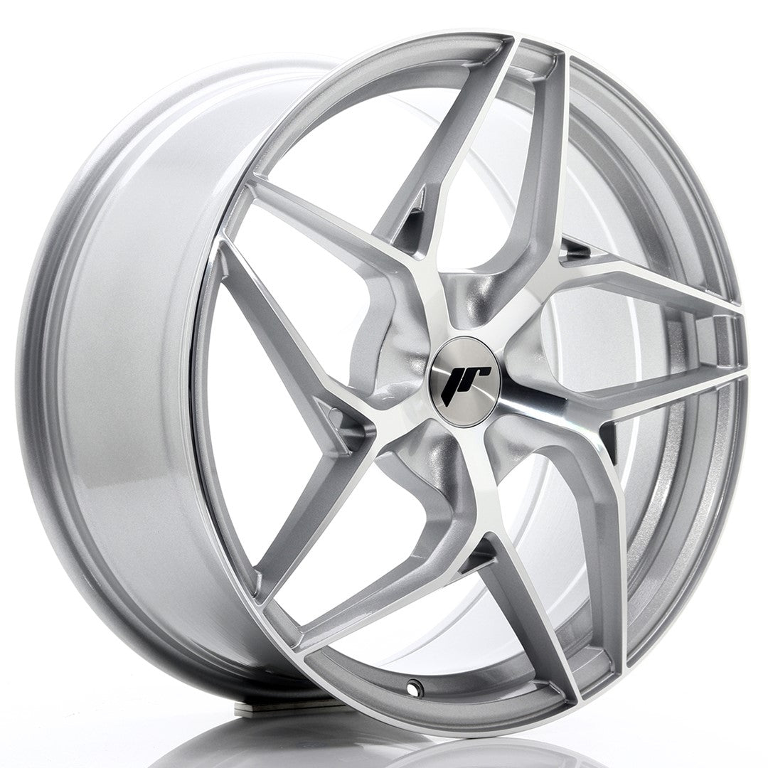 JR Wheels JR35 – Silver Machined Face