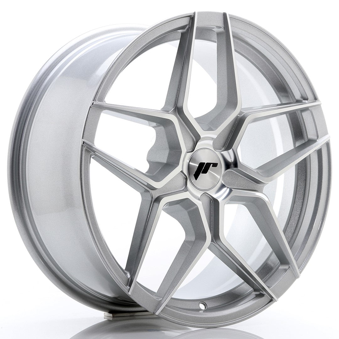 JR Wheels JR34 – Silver Machined Face