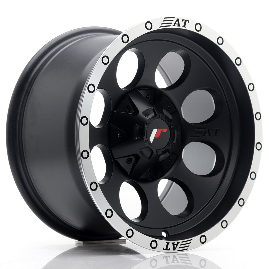 JR Wheels JRX4 – Black w/ Machined Lip