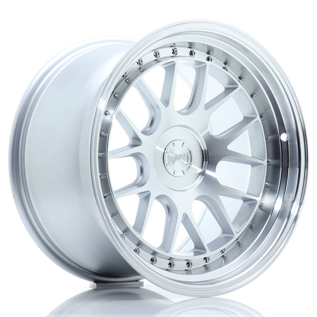 JR Wheels JR40 – Silver Machined Face