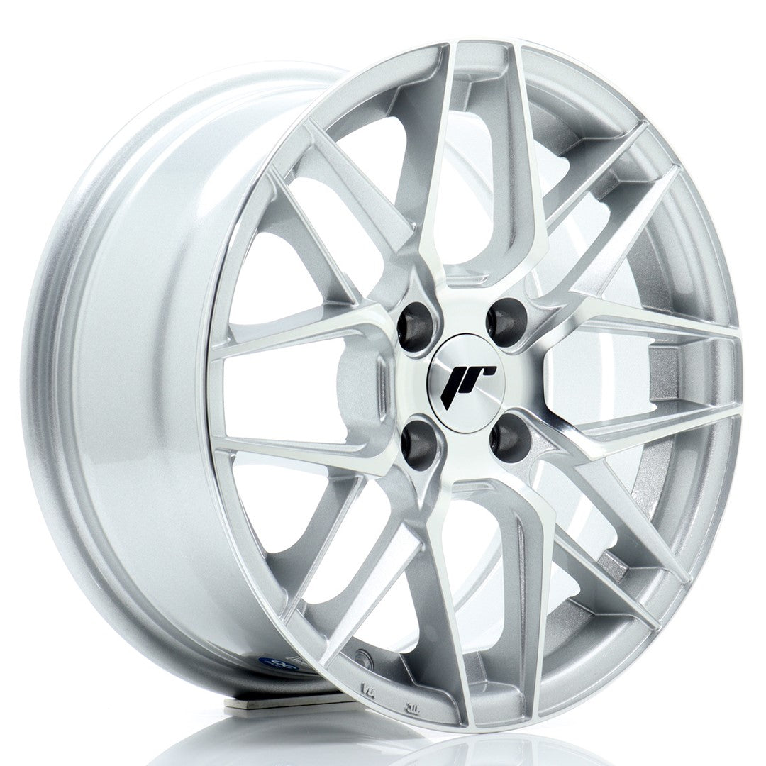JR Wheels JR28 – Silver Machined Face