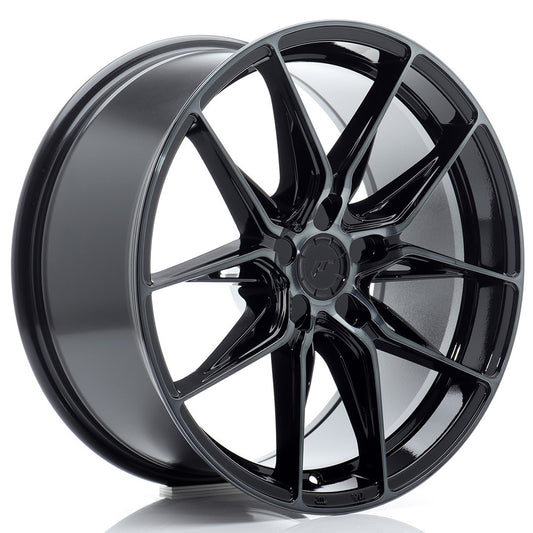 JR Wheels JR44 – Black Machined w/ Tinted Face