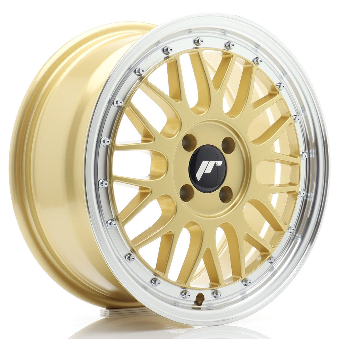 JR Wheels JR23 – Gold w/ Machined Lip