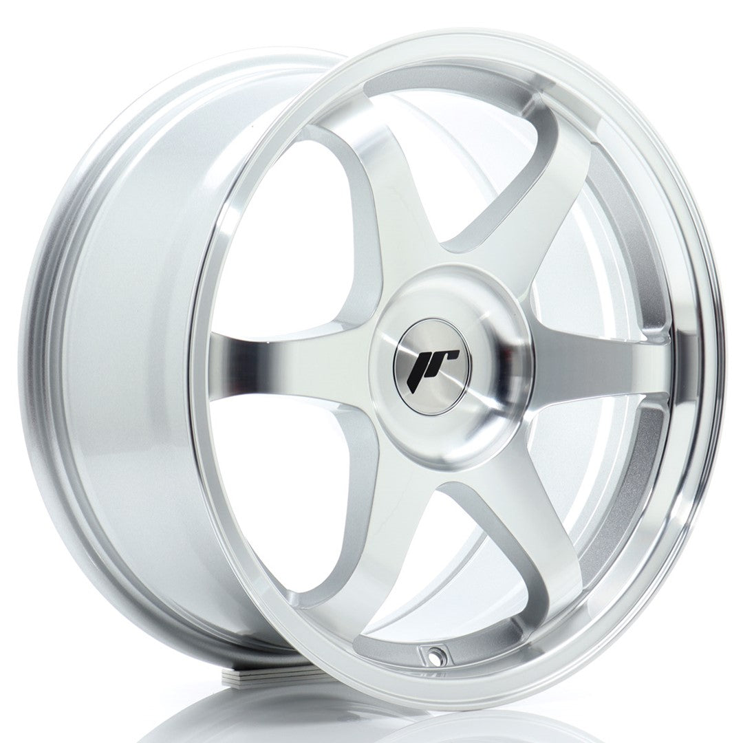 JR Wheels JR3 – Silver Machined Face